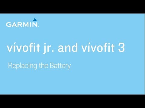 Tutorial - vívofit jr. and vívofit 3 : Replacing the Battery