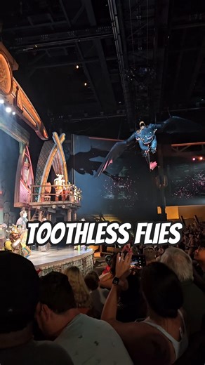 Toothless Takes Flight! 🐉✨ Epic Universe’s The Untrainable Dragon #epicuniverse #toothless