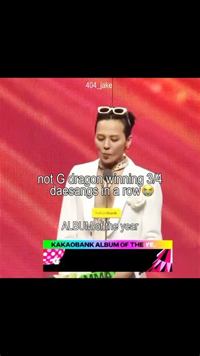 ✦ ─ good work #gdragon! #gd#bigbang#mma#daesang#mama2025#kpop#gdragon2025#kpopsolo#soloists#solo#fyp