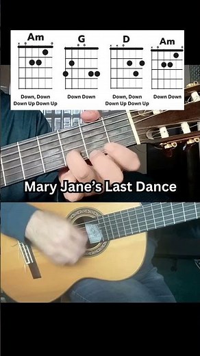 Mary Jane’s Last Dance Main Riff Guitar Lesson