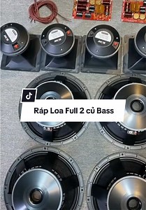 Lắp ráp loa full 2 củ bass: hướng dẫn ráp loa sub karaoke