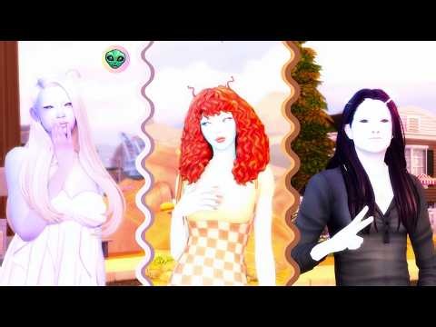Making Aliens For The NEW Oasis Springs | The Sims 4 CAS Longplay