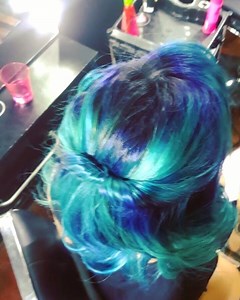 89 reactions · 11 comments | #BLUSHedPPL HairColor #MermaidHair por BLUSH Hair & Make-Up #hair #hairstyle #ponyhair #rainbowhair #rainbow #mermaid #mermaidhair #haircolor #fashion #braid #bluehair #turquoisehair #greenhair #aquahair #hairoftheday #hairideas #summer #coolhair | BLUSH Hair & Make-Up | Facebook