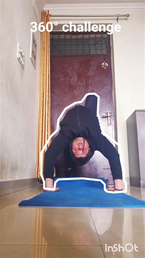 360° #challenge #yoga #contortion