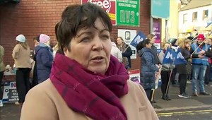 2.3K views · 67 reactions | For the second time in less than a week nurses have been standing on picket lines across Northern Ireland. There have been similar scenes in England and Wales. And they're warning if there's no resolution in their pay dispute before Christmas, more strikes will be announced. | BBC Newsline | Facebook