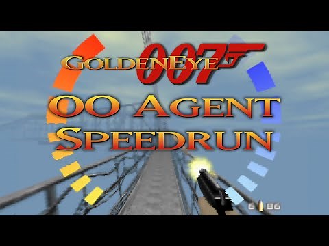 GoldenEye 007 N64 - 00 Agent Speedrun (49:30)