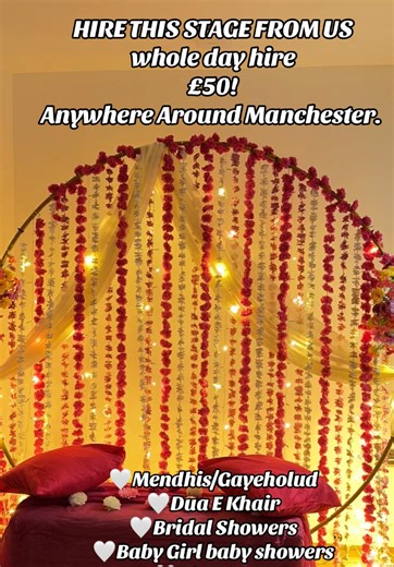 Turning small spaces into unforgettable moments ✨ Home intimate setups from just £50 — Manchester special offer 💫 DM to book. #ManchesterEvents #HomeSetup #IntimateEvents #EventStyling #SpecialOffer