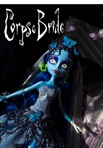 Monster High Corpse Bride 🖤🦋 #monsterhigh #monsterhighdolls #monsterhighcollection #corpsebride #monsterhighcorpsebride