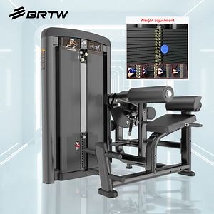 [Hot Item] Dual Functions Abdominal Crunch and Back Extension Machine Commercial Gym Equipment Strength Fitness