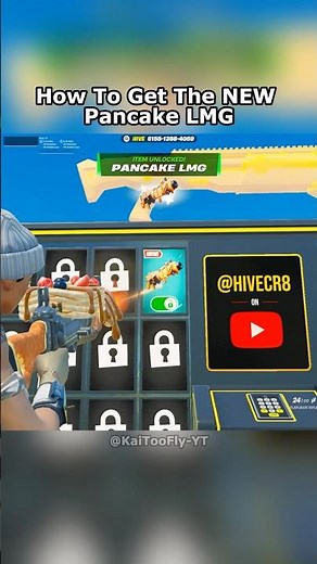 HOW TO GET THE PANCAKE LMG IN 1V1 WITH EVERY GUN 🤫 #fortnite #gaming #fortniteclips