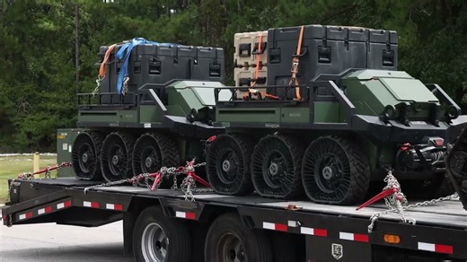 U.S. Marines Test Next-Gen Unmanned Ground Vehicles