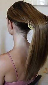 ASMR brushing & braiding the silkiest hair 🍦#asmr #asmrhairplay #asmrhair