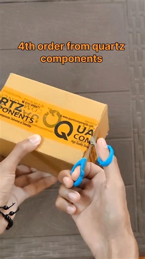Quartz Components Order Unboxing ⚡ LiPo Battery, Type-C Charger & Electronics Parts#shortvideo