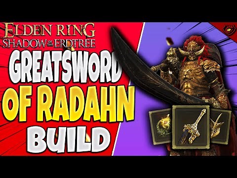 THE BEST Greatsword of Radahn Build guide | Elden ring