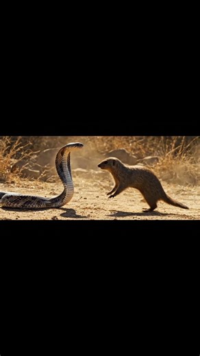 Giant Snake vs Mongoose & Porcupine 🐍🔥 Ultimate Jungle Fight | Viral Animal Battle #shorts
