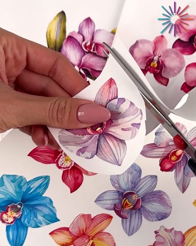 Give your pop socket a floral glow up🌸✨