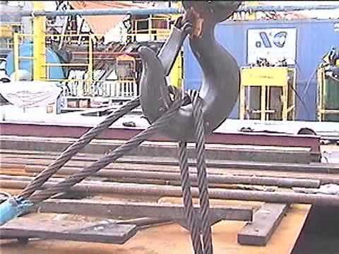 Movimentação de Cargas - Amarração Eslingas