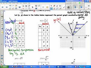 Vertical and Horizontal Stretches or Compressions