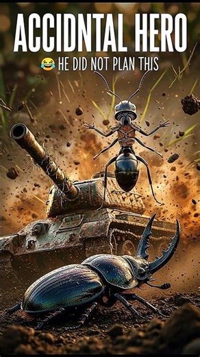 Ants Found an Abandoned Tank... So They Declared War 🐜⚔️ #shorts
