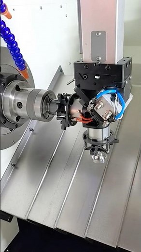 SL-X CNC Lathe with Robotic Arm for Fully Automated Loading and Unloading. #cnc #cncprecision