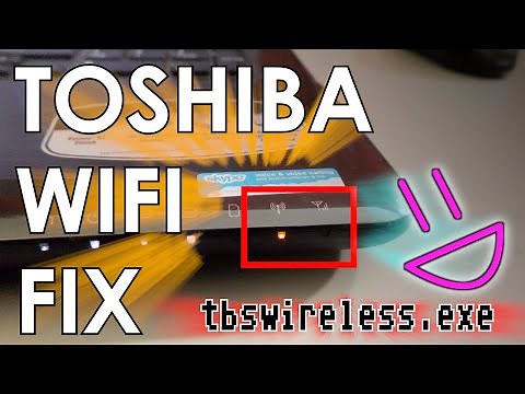 Wi-Fi Fix for Old Toshiba Laptops with Windows 10 - TVAP and TBSWireless.exe - Jody Bruchon