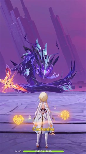 Lumine Wants the Dragon to just Get On With It 😂 | Genshin Impact