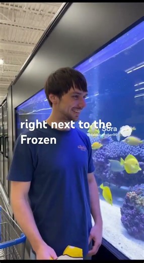 Found The Secret Walmart Aquarium Glitch #sora #soralife