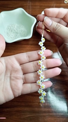 13K views · 272 reactions | DIY Floral Flower Beads Bracelet Tutorial  | Wedding Decoration Ideas | Facebook