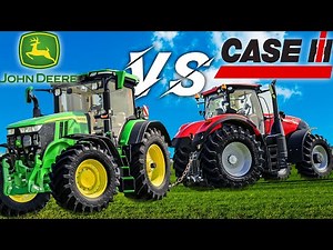 Farming Simulator 19: JOHN DEERE VS CASE IH (Tractor Contest)