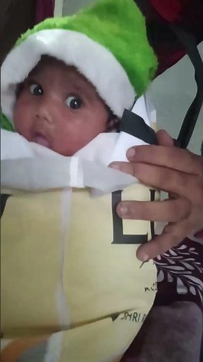 when babby with father 😂