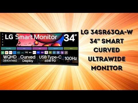 Smart Curved Monitor with webOS and USB C Charging | LG Electronics Monitor Review should you buy