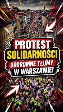Ogromny tłum w Warszawie! To trzeba zobaczyć!