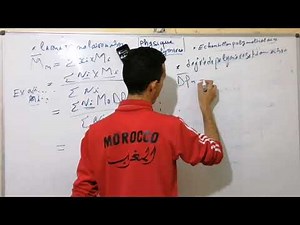 lamasse molaire moyenne en nbre et degré de Polymérisation