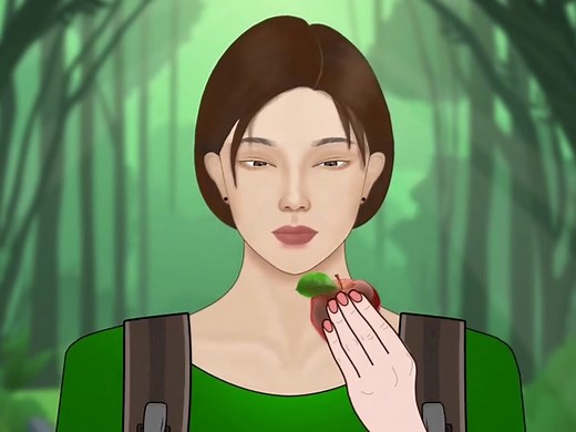 ASMR# remove parasites maggots # clean teeth