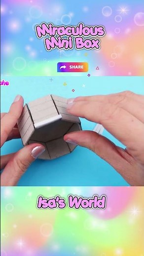 #Shorts DIY Miraculous BOX in MINIATURES - Master Fu Jewelry Box for All Miraculouses of Ladybug