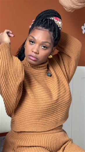 Como fazer coque na box braids? #tranca #comofazer #tutorial