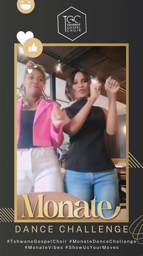 MONATE DANCE CHALLENGE! 🔥 Awu, kante where are the dancers at? 👀💃🏾🕺🏾 Monate is here, and we want to see YOU bring the vibes! It’s easy: 🎶 Learn the moves 📹 Record your video 📲 Tag us & use #MonateDanceChallenge Best videos get a shoutout—so don’t hold back! Let’s fill the timeline with joy, rhythm, and pure Monate! Who’s in? 😆🎉 #TshwaneGospelChoir #MonateDanceChallenge #MonateVibes #ShowUsYourMoves | TSHWANE GOSPEL CHOIR