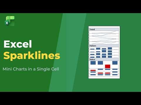 How to Use Excel Sparklines to Spot Trends at a Glance
