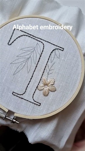 Buy each letter separately OR grab the full alphabet and save over 70%!🔥 #embroidery #tutorial #diy