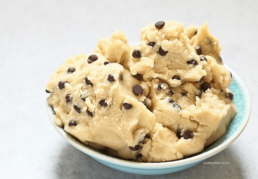 Low Calorie Edible Cookie Dough - Lose Weight By Eating