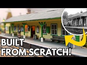 How I Scratchbuilt a 00 Gauge Station (And Why It Took 3 Attempts)
