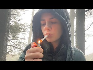 ASMR | Smoking & Rambles In The Forest 🌧️🍂 (Normal Voice)