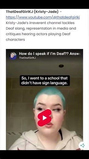 26 Actually Deaf YouTubers to Watch