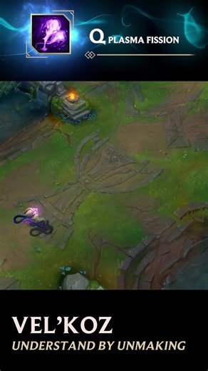 Void Watcher New: Observation: Recast: (Press and Hold) Vel’Koz create Void Watcher that lives for 13 seconds and grants True Sight of the surrounding 1100 units. If there is an enemy champion within this 1100 units range, Void Watcher reveals enemy champions for 3 seconds, shoots plasma bolt at his direction and disappear. #leagueoflegendsriotgames #leagueoflegend #leaguetiktok