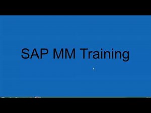 SAP MM Video Training 1- Introduction to ERP and SAP MM | What is SAP MM