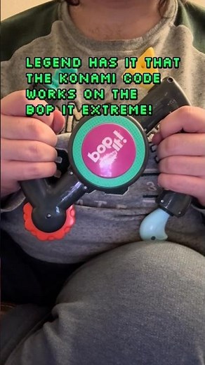 What Happens When You Do The Konami Code On A Bop It Extreme?