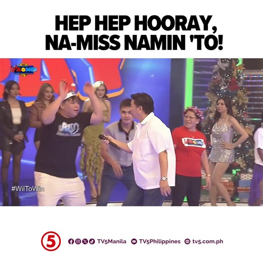 Tatlong masweswerteng contestants ang nanalo sa muling pagbabalik ng Hep Hep Hooray! Panalo sila ng tig-P20,000 sa isang mabilisang laro na punong-puno ng saya at sigawan! 🥳💰 #WilToWinTV5 MON-FRI | 5PM #HaponChampionTV5 | TV5