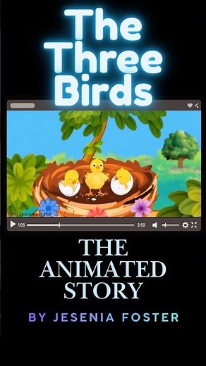 Story-Time For Kids| Bedtime Story For Children| The Three Birds Animated Full