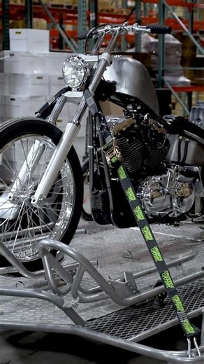 Deluxe Lowbrow Customs Ratchet Straps with Todd
