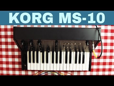KORG MS-10 TUTORIAL AND OVERVIEW